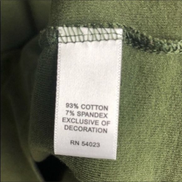 Banana Republic long sleeved Olive green ruffle bodice top Medium - Picture 5 of 6